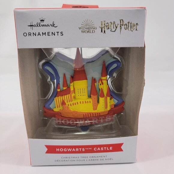 Wizarding World Harry Potter HOGWARTS CASTLE Christmas Tree Holliday Ornament - Picture 6 of 15